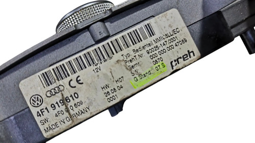 Comando Ar Condicionado Audi A4 2004 - Imagem 3