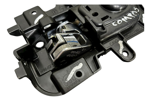 Maçaneta Dianteira Direita Jeep Compass Commander Com Sensor Prateado - Imagem 3