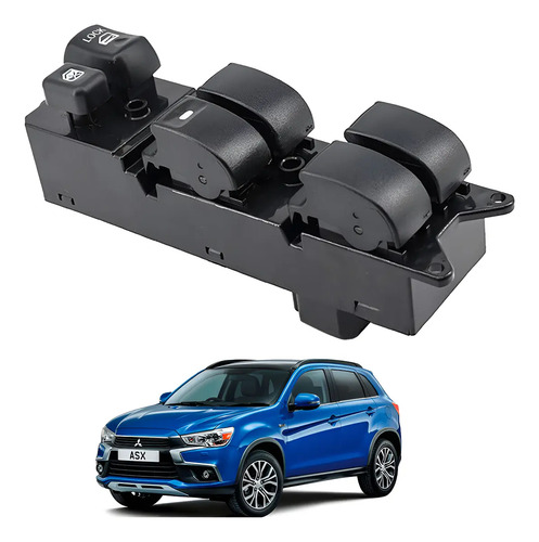 Botão Vidro Elétrico Motorista Mitsubishi Asx 2011 A 2021