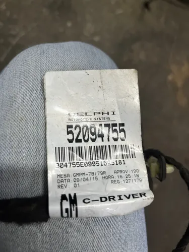 Chicote Da Porta Dianteira Direita Chevrolet Spin Activ 2015 - Imagem 5