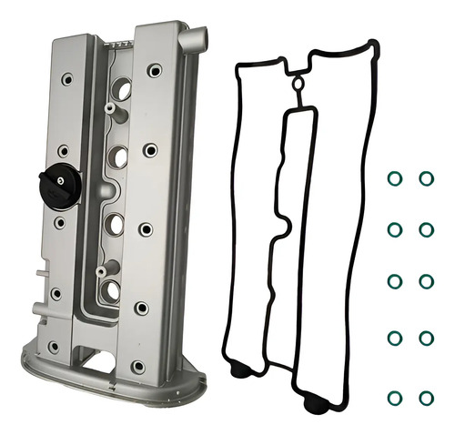 Tampa Válvula Alumínio + Junta Gm Vectra Astra Zafira 16v Prateado