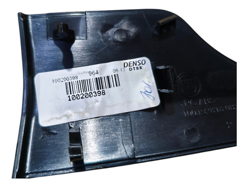 Moldura Do Painel Central Fiat Grand Siena Palio Attractive Prateado - Imagem 3