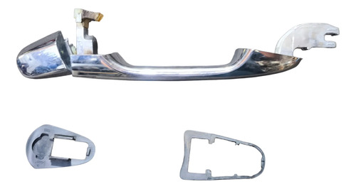 Maçaneta Td Honda Crv 2016 Cromado Cromado Traseira