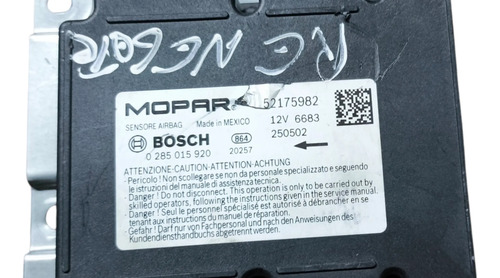 Módulo Central Do Airbag Jeep Renegade Jeep 52175982