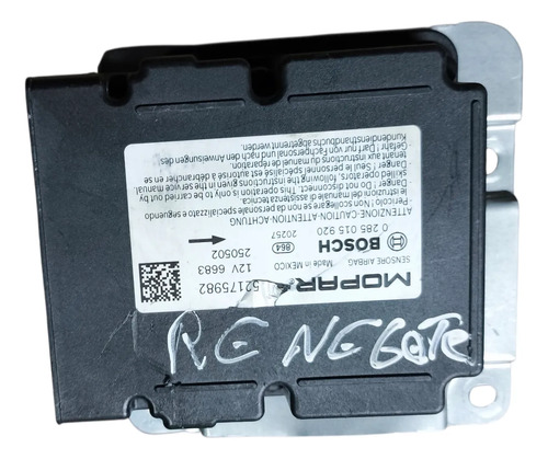Módulo Central Do Airbag Jeep Renegade Jeep 52175982 - Imagem 2
