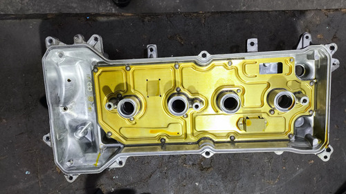 Tampa De Válvula Nissan Kicks Versa 1.6/16v Prateado - Imagem 2