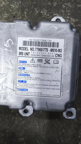 Módulo Air Bag Honda Hrv 16/19 77960-t7s-m610-m2 - Imagem 2
