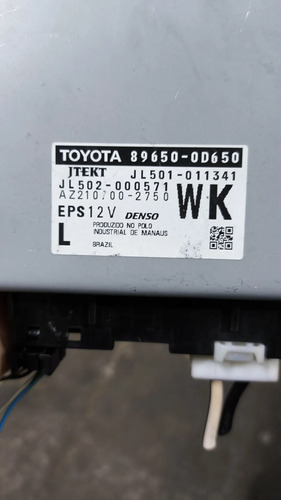 Módulo Direção Elétrica Toyota Yaris  89650-0d650 - Imagem 4