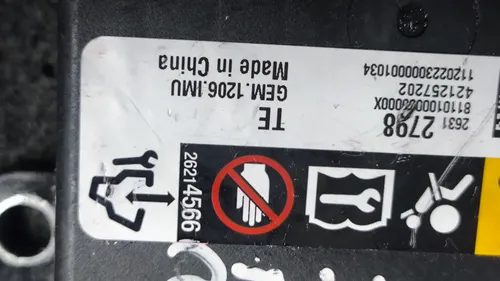 Módulo Air Bag Gm Tracker 2020/25 26312798 - Imagem 5