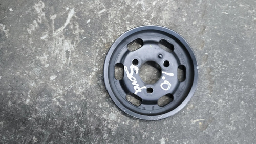 Polia Bomba Direção  Renault Sandero Logan Clio 1.0 16v Preto - Imagem 4