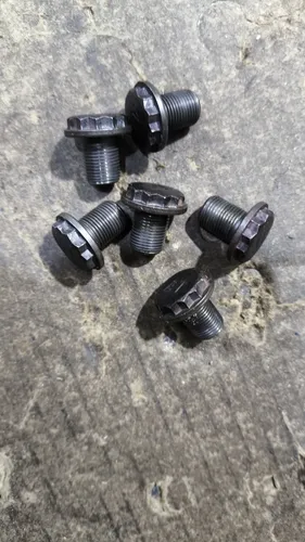 Parafuso Volante Virabrequim Honda Fit City Automático Preto - Imagem 2