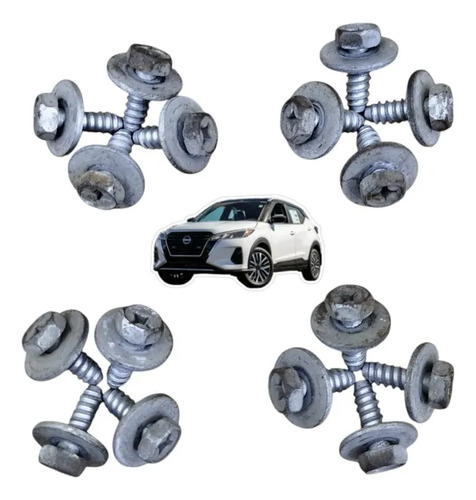 Parafusos Guia Parachoque Nissan Kicks 2018 2019 A 2024