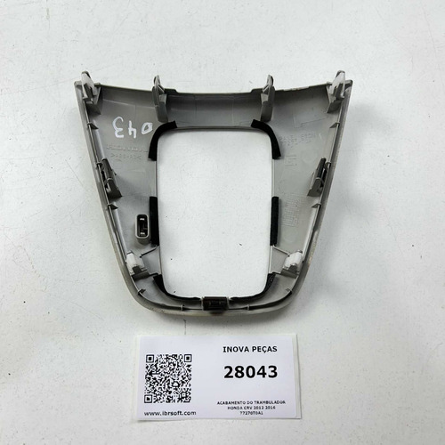 Acabamento Do Trambulador Honda Crv 2012 2016 77270t0a1 Branco - Imagem 3