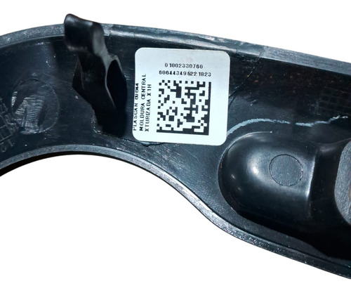 Moldura Do Comando Do Ar Fiat Mobi Original - Imagem 3