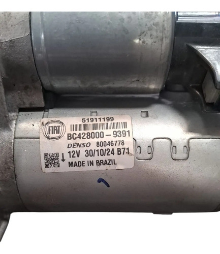 Motor De Partida Novo Palio Grand Siena Original - Imagem 2