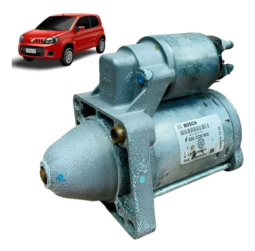 Motor Partida Fiat Uno Palio Idea 1.0 1.4 51950819 Usado
