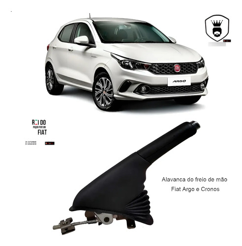 Alavanca Freio De Mão Fiat Argo Cronos Nova Original