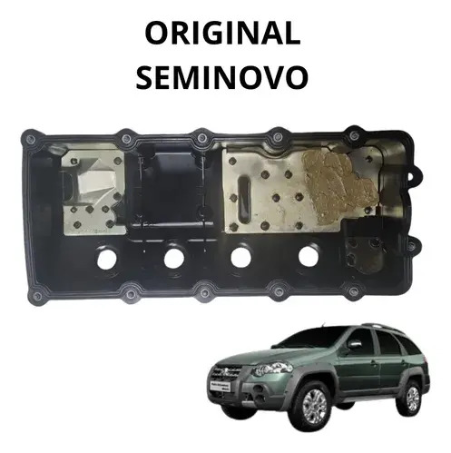 Tampa Válvulas Fiat Doblo Bravo Palio Grand Siena Strada Preto - Imagem 5