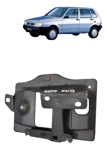 Suporte Bateria Fiat Uno Eletronic 1.0 95 Usado Preto