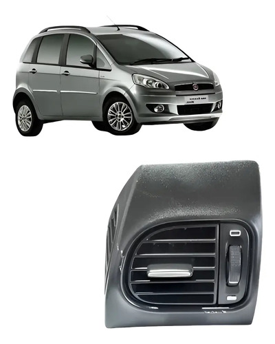 Difusor Ar Esquerdo Fiat Idea 2013 A 2016 Original Usado