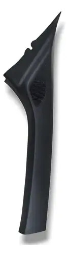 Coluna Parabrisa Lado Esquerdo Fiat Strada Volcano 1.3 2024 Preto - Imagem 2