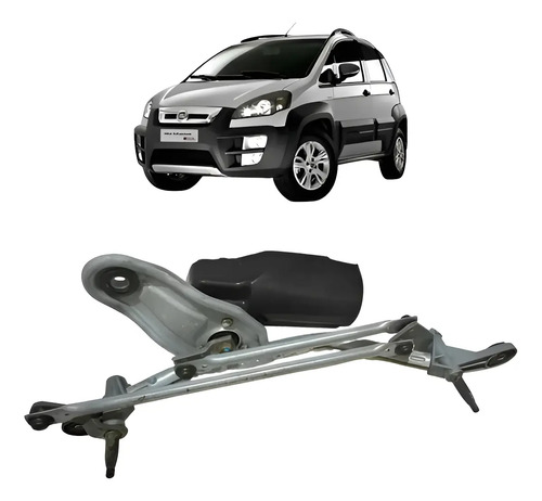 Motor Limpador Parabrisa Fiat Idea 2006 2007 A 2016