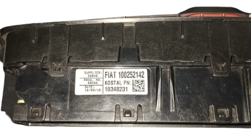 Fiat Argo Botão Alerta Trava Farol De Milha 10348231 - Imagem 3