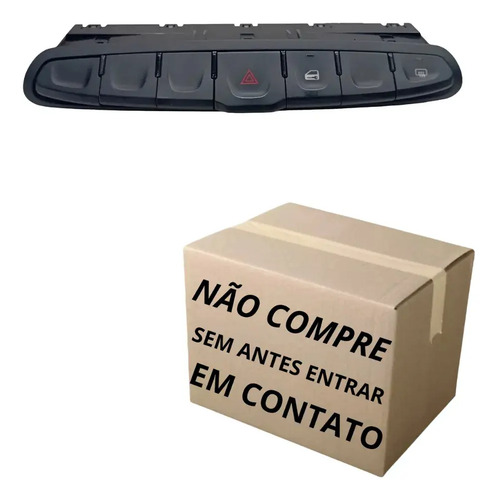 Botao Alerta Trava Porta Fiat Argo Cronos 2019 2020 2021 - Imagem 3