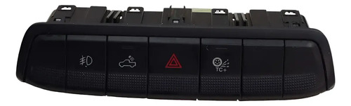 Botão Comando Alerta Fiat Strada 2021 A 2023 01002572340 Preto - Imagem 1