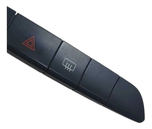 Comando Botão Pisca Alerta Fiat Uno Fiorino Cod. 100236555 Preto - Imagem 3