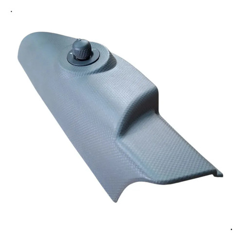 Moldura Interna Retrovisor Esquerdo Fiat Grand Siena 2016 Cinza - Imagem 3