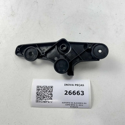 Suporte Da Alavanca Do Capô Bmw X1 2012  9150273 Preto - Imagem 2