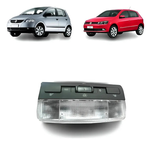 Luz Cortesia Teto Vw Fox Voyage Gol Original 5z0947105b - Imagem 1