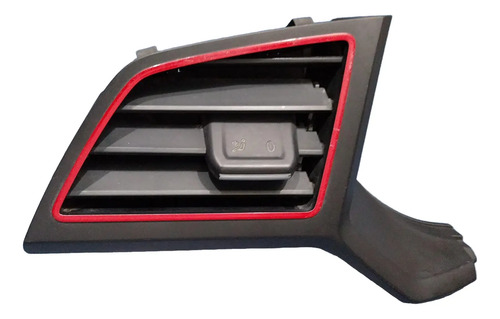 Difusor Ar Lateral Esquerdo Gol  Voyage G7 G8 Aro Vermelho - Imagem 3