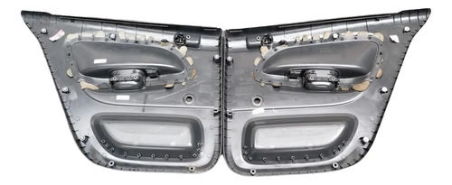 Kit Jogo Forro Portas Preto Tecido Vw Gol Voyage G5/g8 Preto/maçaneta Preta - Imagem 5