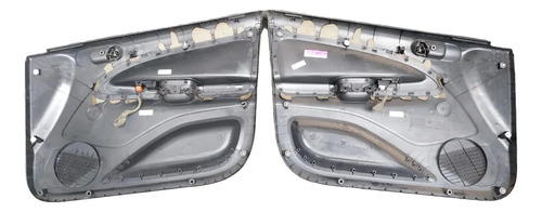 Kit Jogo Forro Portas Preto Tecido Vw Gol Voyage G5/g8 Preto/maçaneta Preta - Imagem 6