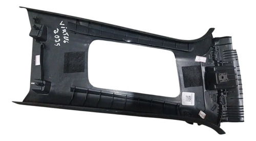 Moldura Coluna Superior Direita Vw Polo Virtus Nivus 2020/25 Preto - Imagem 4