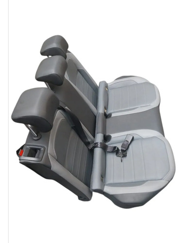 Jogo De Bancos Dianteiro Traseiro Airbag Nivus 2021 A 2025 Cinza Escuro/cinza - Imagem 4