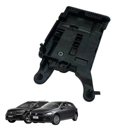 Suporte Base Da Bateria Vw Polo Nivus 2019 2020 Original