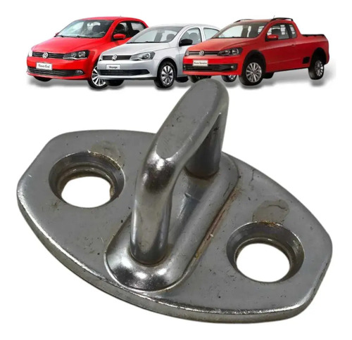 Batente Fechadura Porta Gol Voyage Saveiro  2009 A 2021 - Imagem 1