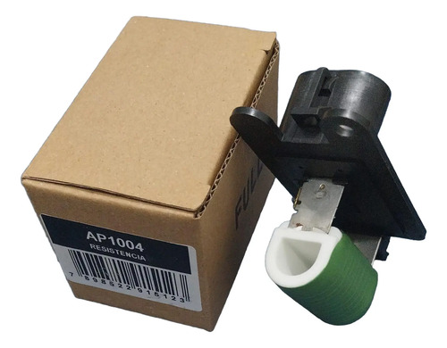Resistência Ventoinha Gol Fox Polo Saveiro Golf G5 G6 G8 Preto /verde - Imagem 1