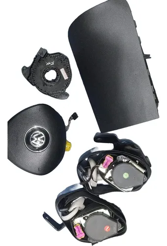 Kit Airbag Fox  Crossfox Spacefox 2015 A 2021 Preto Original Preto - Imagem 2