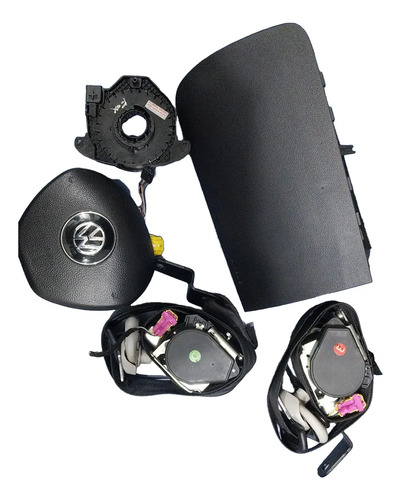 Kit Airbag Fox  Crossfox Spacefox 2015 A 2021 Preto Original Preto - Imagem 3