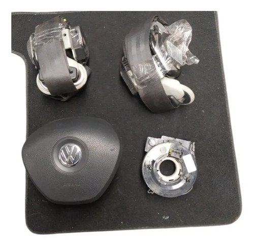 Kit Airbag Tabelie Cinza Gol Voyage Saveiro G7/g8 2017/23 Cinza - Imagem 6