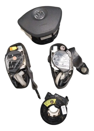 Kit Airbag Tabelie Cinza Gol Voyage Saveiro G7/g8 2017/23 Cinza - Imagem 8