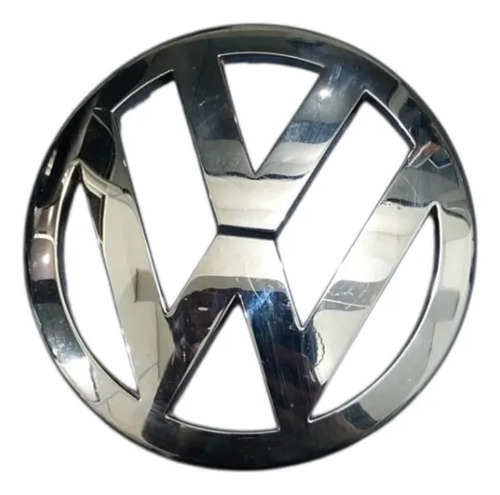 Emblema Grade Dianteira Golf 2008 A 2014 Original Volkswagen Prateado - Imagem 2