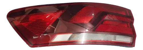 Lanterna Traseira Esquerda Volkswagen Virtus 2018 A 2022 Esquerdo/motorista Vermelho - Imagem 1