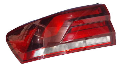 Lanterna Traseira Esquerda Volkswagen Virtus 2018 A 2022 Esquerdo/motorista Vermelho - Imagem 2