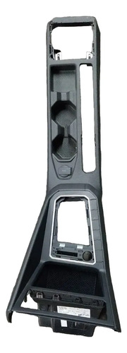 Console Central Porta Copos Vw Nivus Highline 2020/24 Preto - Imagem 1