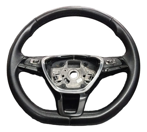 Volante Direção Com Comando T-cross Polo Virtus 2018 A 2022 Preto - Imagem 4
